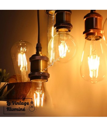 Lots de 10 ampoules LED (E27 - T45) soldes