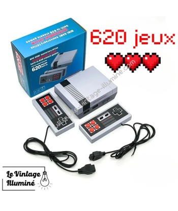 Console rétro avec 620 jeux intégrés votre