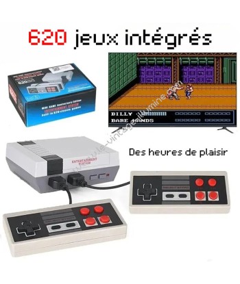 Console rétro avec 620 jeux intégrés votre