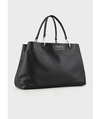 Sac grand cabas Emporio Armani format en cuir écologique pas cher 