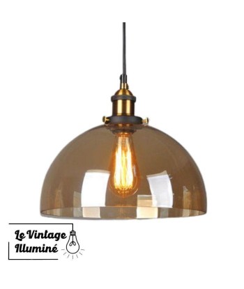 Luminaire Vintage en Verre Demi boule En savoir plus