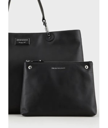 Sac grand cabas Emporio Armani format en cuir écologique pas cher 