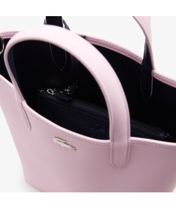 Sac Cabas Lacoste VERTICAL Réversible Rose/marine plus qu'un jeu 