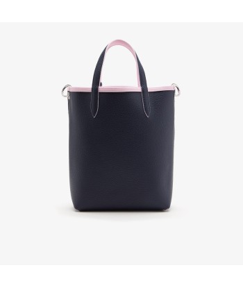 Sac Cabas Lacoste VERTICAL Réversible Rose/marine plus qu'un jeu 