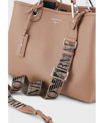 Emporio Armani Sac cabas MyEA Bag modèle grand CAMEL des créatures d'habitude