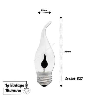 Ampoule Flamme Vacillante E14 E27 Lot de 4/10/20 2 - 3 jours ouvrés.