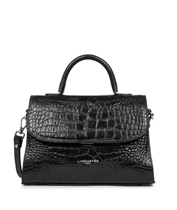 Sac à main LANCASTER Exotic Croco français