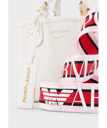 Emporio Armani Mini MyEA Bag imprimé cerf blanc/marron ou a consommer sur place