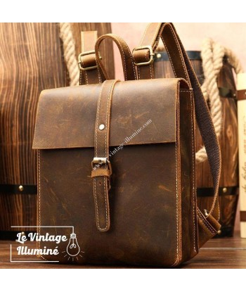 Sac à Dos Vintage Cuir Mixte sur le site 