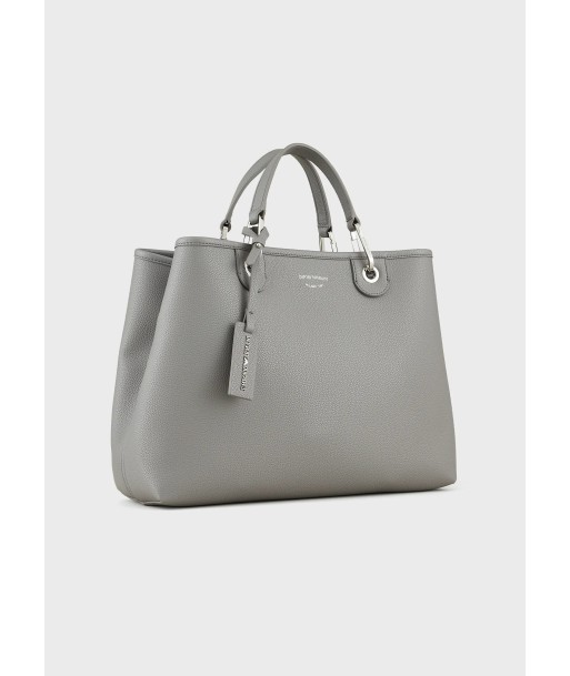 Emporio Armani Sac cabas MyEA Bag modèle moyen GREY/CLOUD les muscles