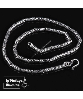 Collier Vintage Homme Argent 925 Paris Déstockage Promo