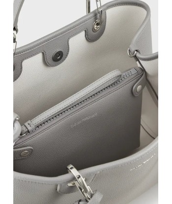 Emporio Armani Sac cabas MyEA Bag modèle moyen GREY/CLOUD les muscles