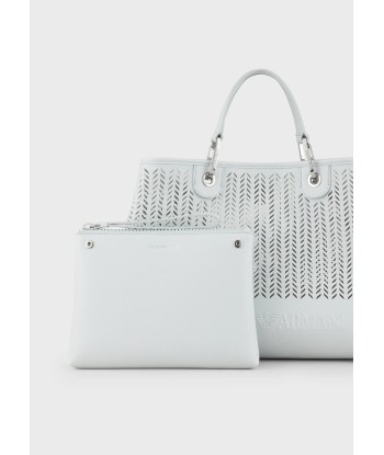 Sac Cabas Emporio Armani MyEA Bag, moyen format, avec motif chevron ajouré plus qu'un jeu 