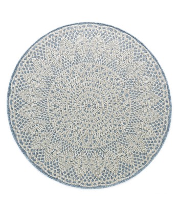 Tapis deco rond CROCHET Livraison rapide