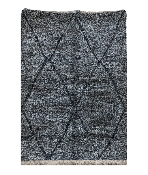 Tapis berbere authentique marocain laine gris Jemaa 50% de réduction en Octobre 2024