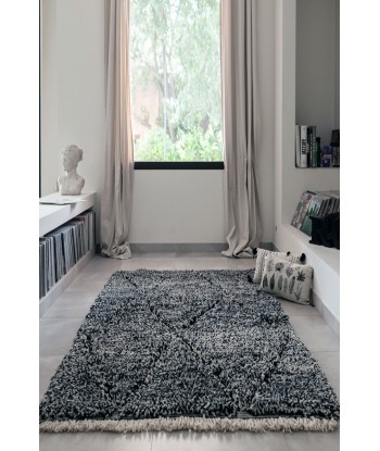 Tapis berbere authentique marocain laine gris Jemaa 50% de réduction en Octobre 2024