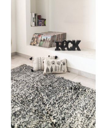 Tapis berbere authentique marocain laine gris Jemaa 50% de réduction en Octobre 2024