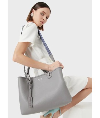 Emporio Armani Sac cabas MyEA Bag modèle moyen GREY/CLOUD les muscles