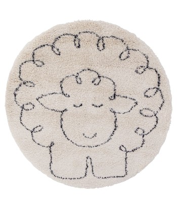 Tapis enfant rond PETIT MOUTON 2 - 3 jours ouvrés.