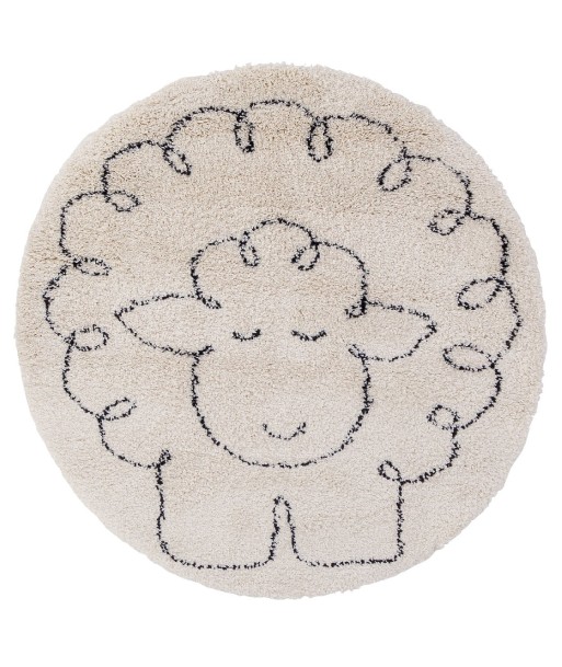 Tapis enfant rond PETIT MOUTON 2 - 3 jours ouvrés.