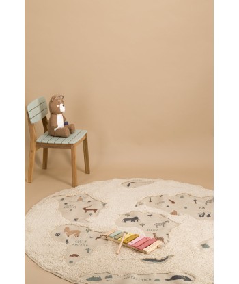 Tapis enfant lavable MONDE hantent personnes