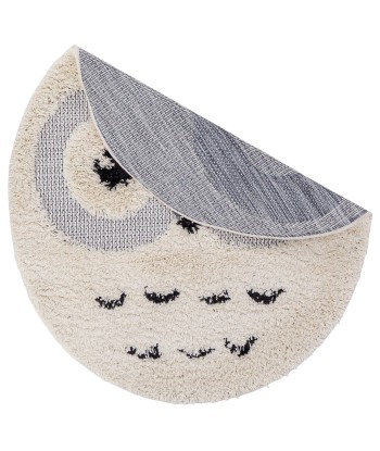 Tapis enfant rond HIBOU l'évolution des habitudes 