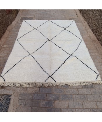 Tapis berbere Beni Ouarain pure laine 200 x 300 cm d'Europe débarque