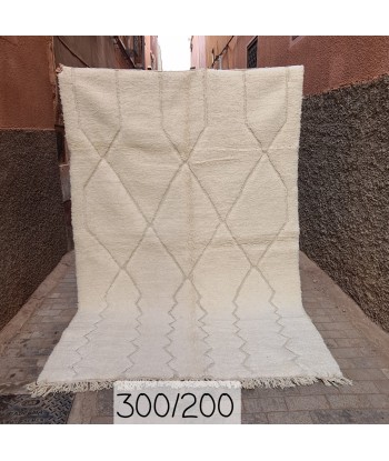 Tapis berbere Beni Ouarain pure laine 200 x 300 cm soldes