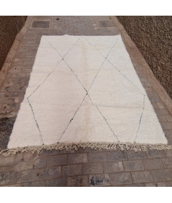 Tapis berbere Beni Ouarain pure laine 200 x 290 cm les muscles