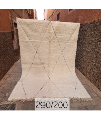 Tapis berbere Beni Ouarain pure laine 200 x 290 cm les muscles