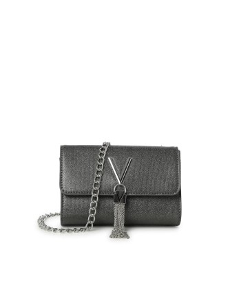 Sac bandoulière VALENTINO Divina Gift Argenté Véritable concentré