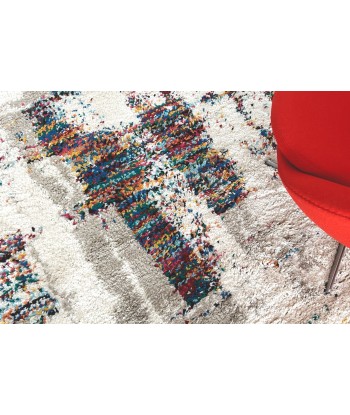 Tapis  design avec franges DAZE de l' environnement