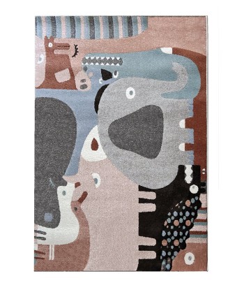 Tapis enfant PUZZLE ANIMAUX Pour