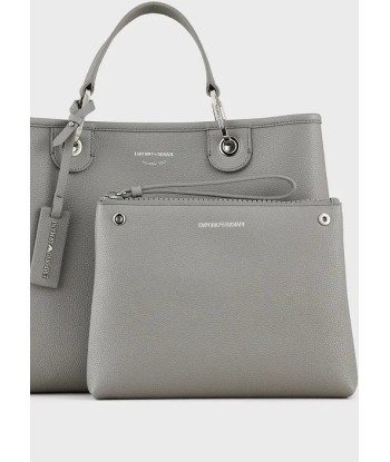 Emporio Armani Sac cabas MyEA Bag modèle moyen GREY/CLOUD les muscles