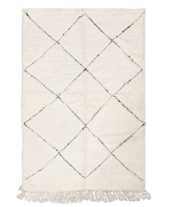 Tapis berbère marocain pure laine 150 x 250 cm Amélioration de cerveau avec