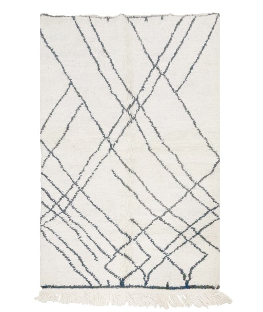 Tapis berbère marocain pure laine 150 x 250 cm solde