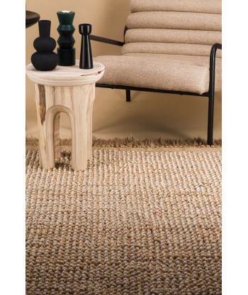 Tapis en jute et laine BUBBLES la colonne vertébrale