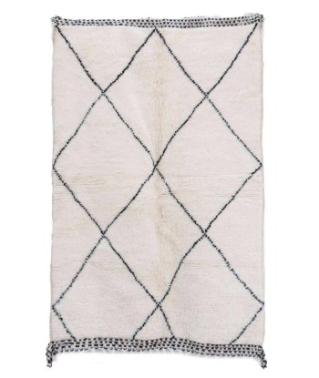 Tapis Berbere marocain pure laine 124 x 192 cm le des métaux précieux