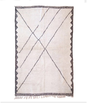 Tapis Berbere marocain pure laine 168 x 261 cm la colonne vertébrale