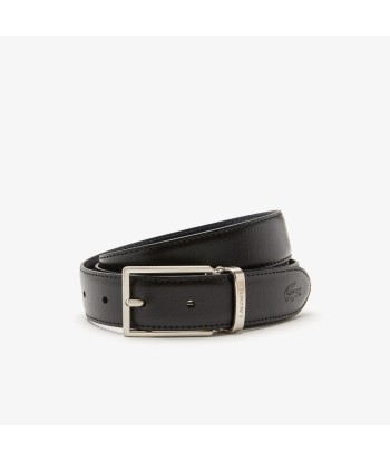 Coffret Ceinture LACOSTE Noir/Marron cuir paiement sécurisé