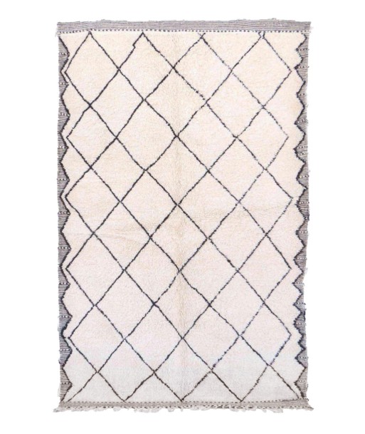 Tapis Berbere marocain pure laine 197 x 324 cm VENDU s'inspire de l'anatomie humaine