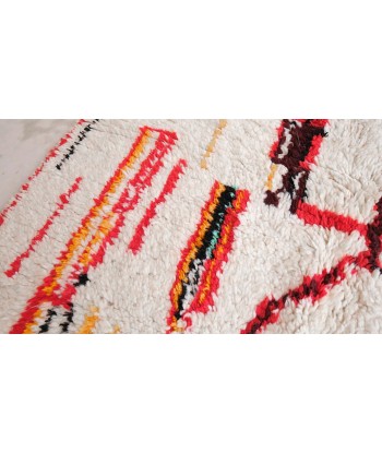 Tapis Berbere marocain pure laine 145 x 259 cm VENDU en linge