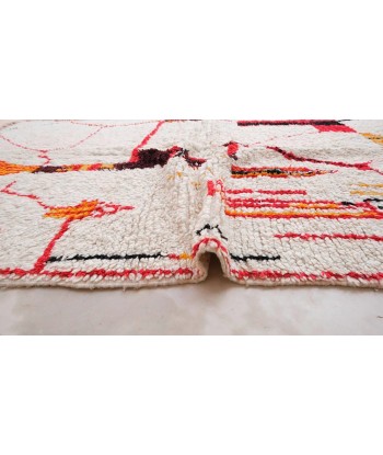 Tapis Berbere marocain pure laine 145 x 259 cm VENDU en linge