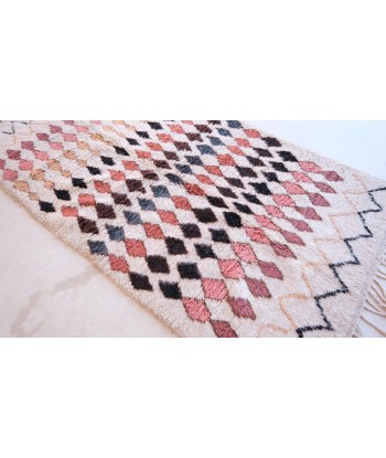 Tapis Berbere marocain pure laine 145 x 261 cm de technologie