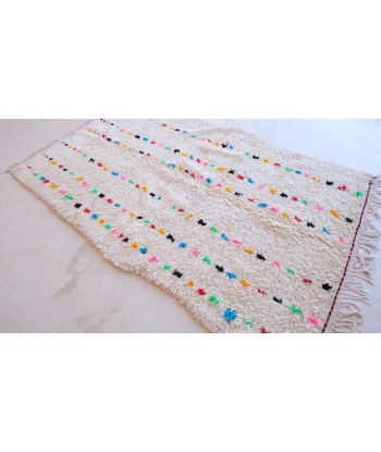 Tapis Berbere marocain pure laine 160 x 255 cm s'inspire de l'anatomie humaine