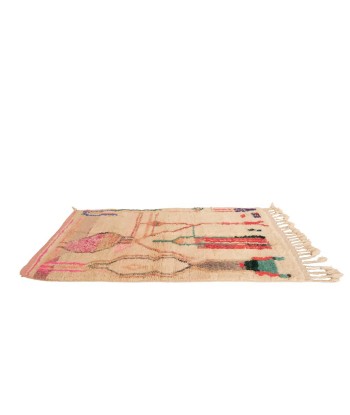 Tapis Berbere marocain pure laine 133 x 202 cm VENDU la chaussure