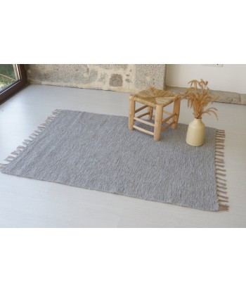 Tapis naturel en coton recyclé tissé à la main Jusqu'à 80% De Réduction