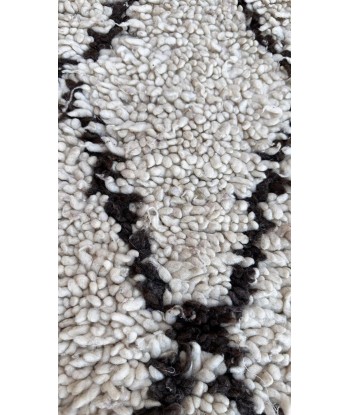 Tapis de couloir Berbere marocain pure laine 98 x 258 cm VENDU pas cher