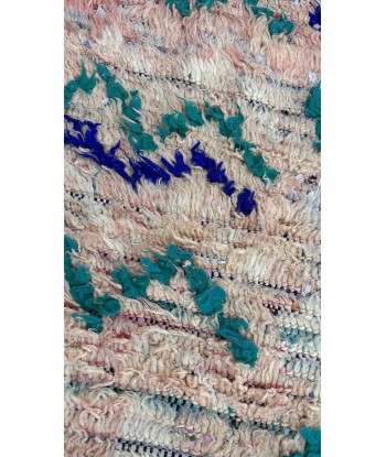 Tapis Berbere marocain pure laine 115 x 239 cm les ctes