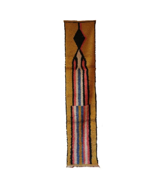 Tapis de couloir Berbere marocain pure laine 72 x 336 cm Economisez 